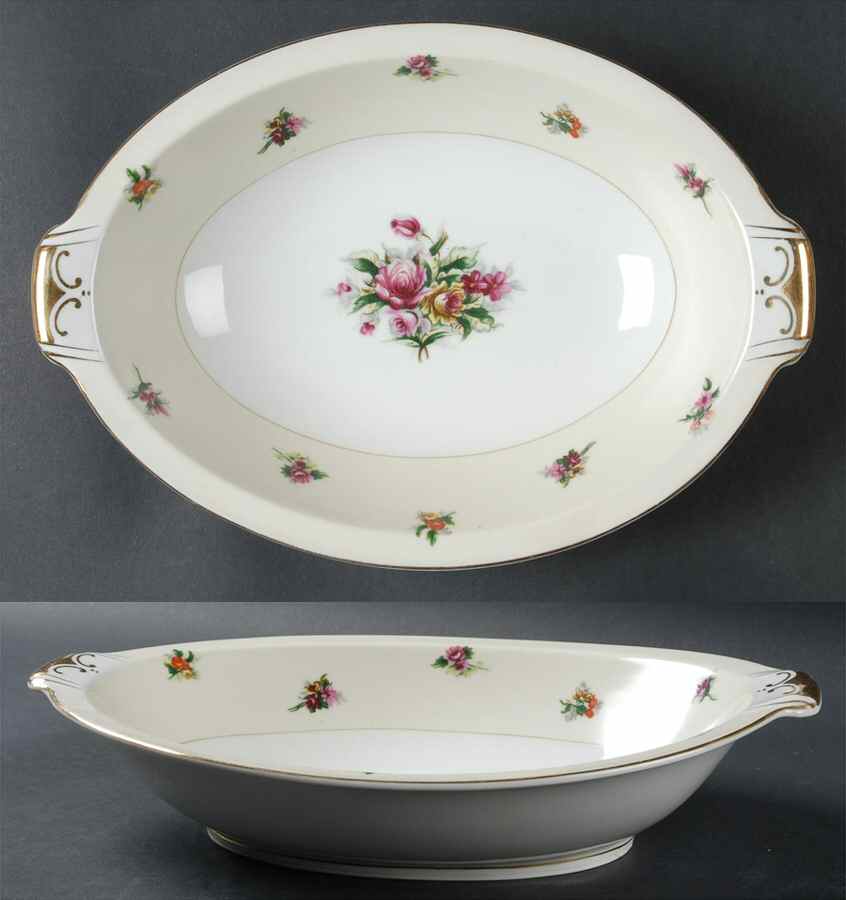 MEI41 11" Oval Vegetable Bowl by Meito-1