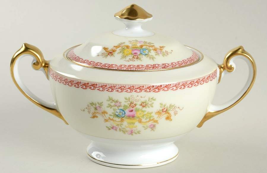 MEI416 Sugar Bowl & Lid by Meito-1