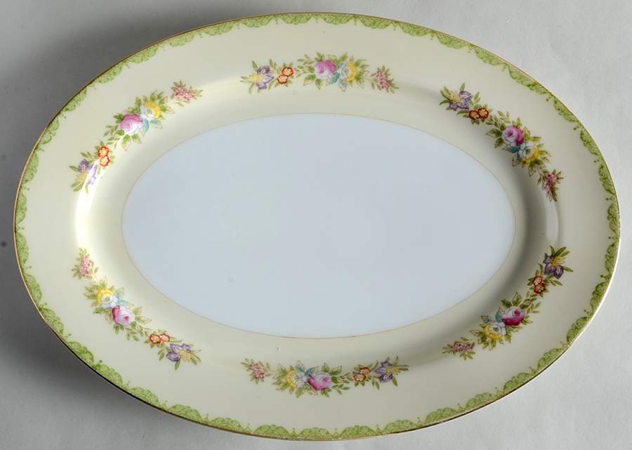 V1818 12" Oval Serving Platter by Meito-1