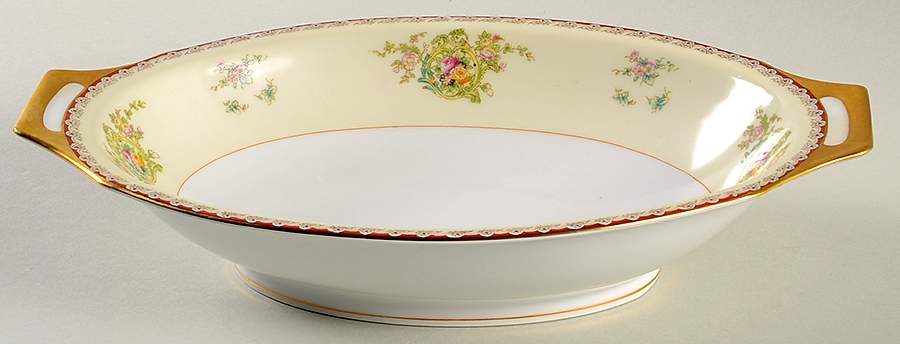 V1903 11" Oval Vegetable Bowl by Meito-1