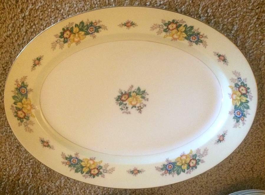 MEI428 11" Oval Serving Platter by Meito-1