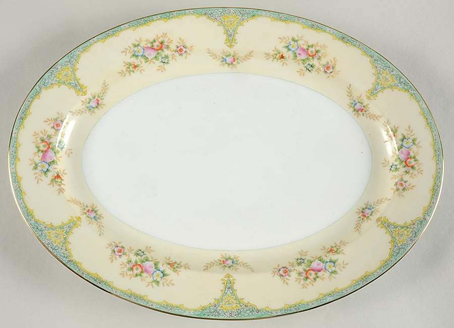 MEI44 16" Oval Serving Platter by Meito-1