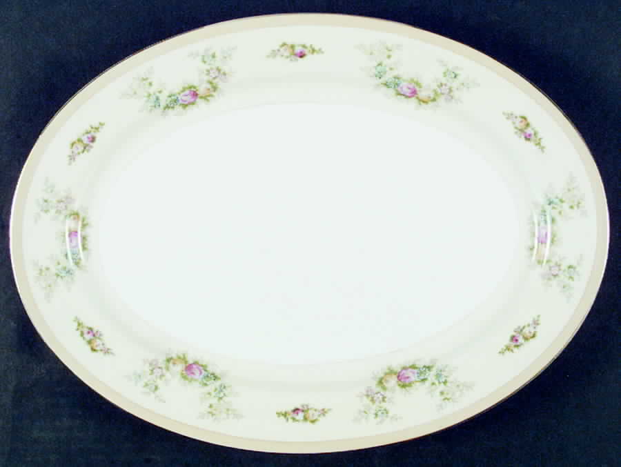 MEI440 14" Oval Serving Platter by Meito-1