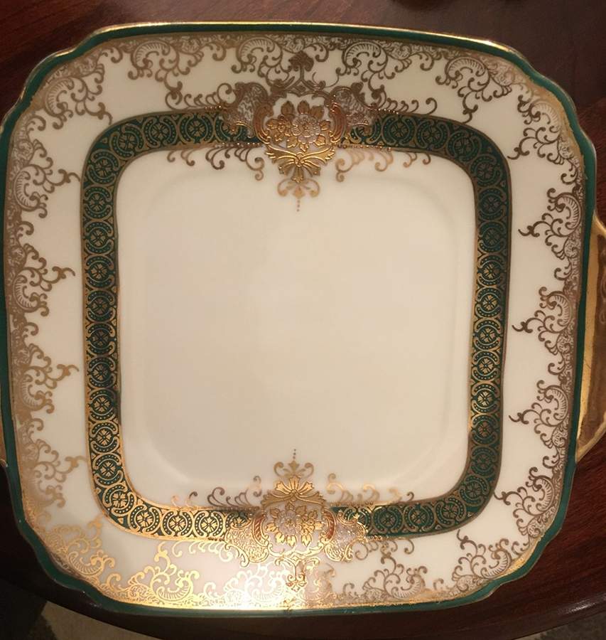 MEI454 Handled Cake Plate by Meito-1