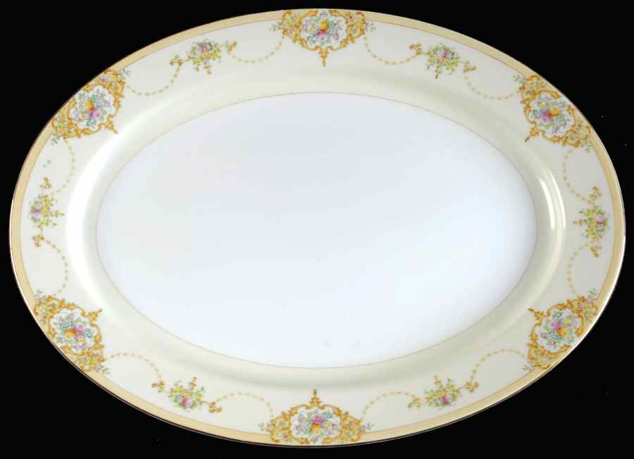 MEI46 16" Oval Serving Platter by Meito-1
