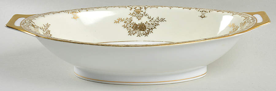 Sonja 11" Oval Vegetable Bowl by Meito-1
