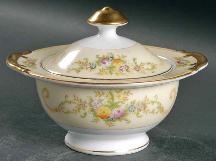MEI49 Sugar Bowl & Lid by Meito-1