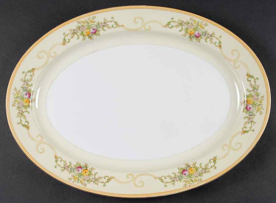 MEI49 16" Oval Serving Platter by Meito-1