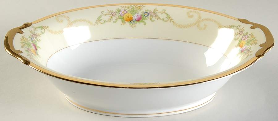 MEI49 11" Oval Vegetable Bowl by Meito-1