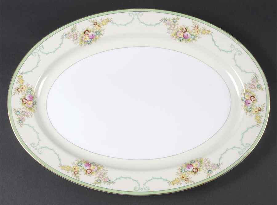 MEI52 16" Oval Serving Platter by Meito-1