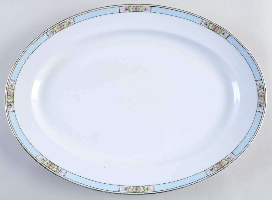 MEI63 16" Oval Serving Platter by Meito-1