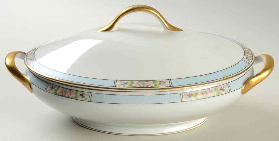 MEI63 Oval Covered Vegetable by Meito-1