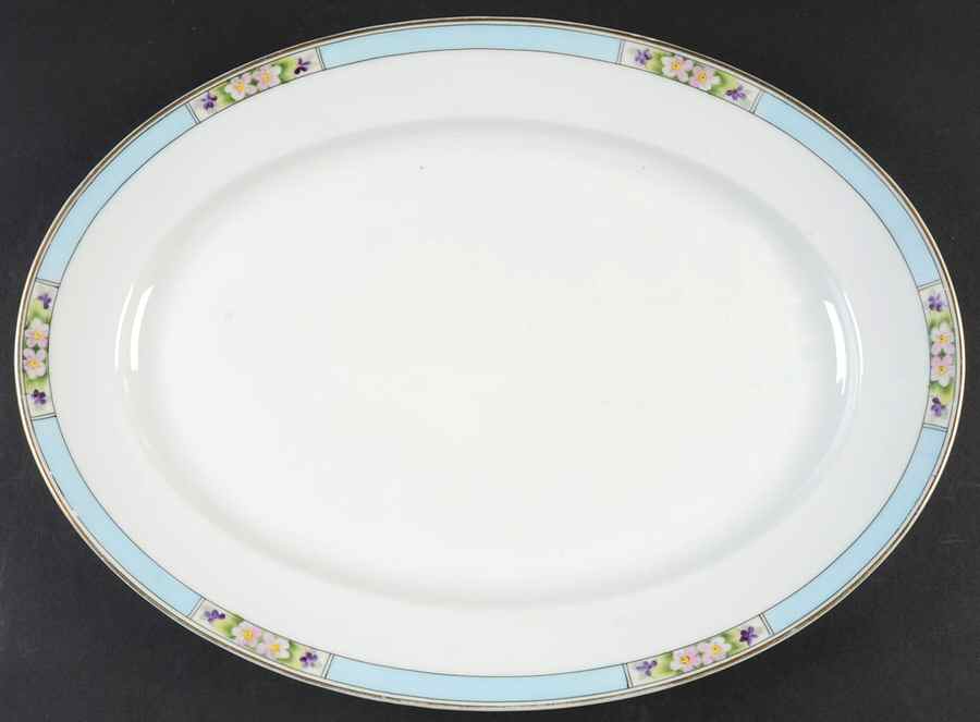 MEI63 14" Oval Serving Platter by Meito-1
