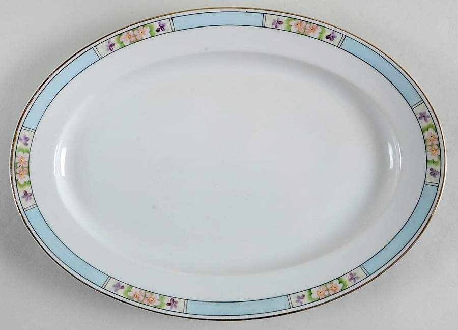 MEI63 12" Oval Serving Platter by Meito-1