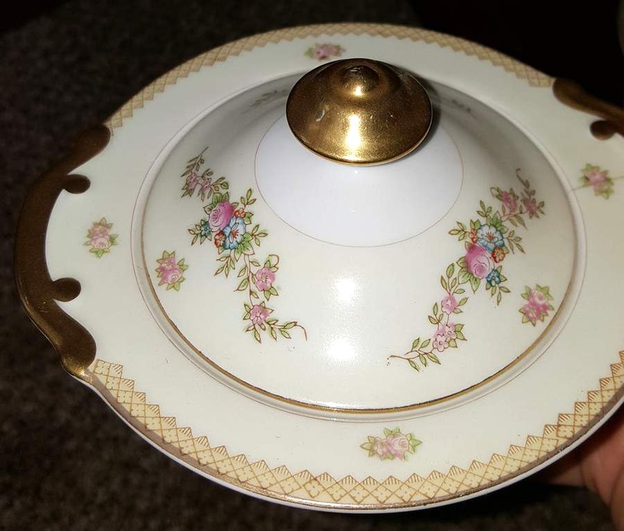 MEI64 Sugar Bowl & Lid by Meito-1