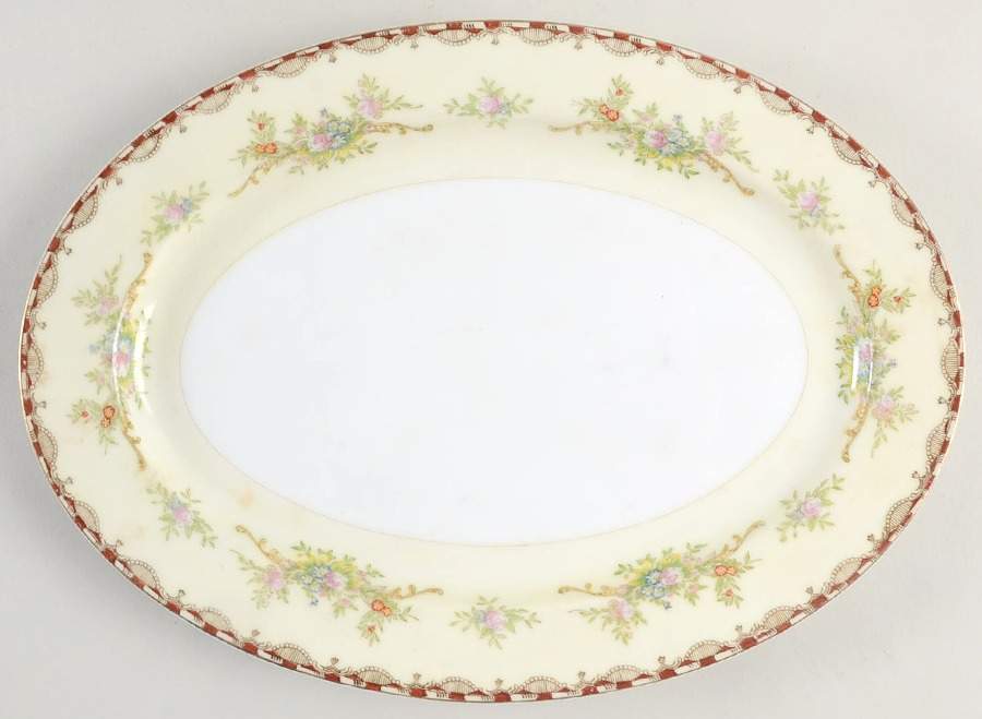 MEI67 12" Oval Serving Platter by Meito-1