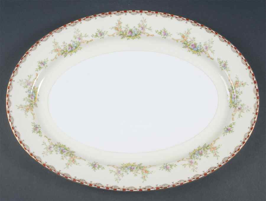 MEI67 16" Oval Serving Platter by Meito-1