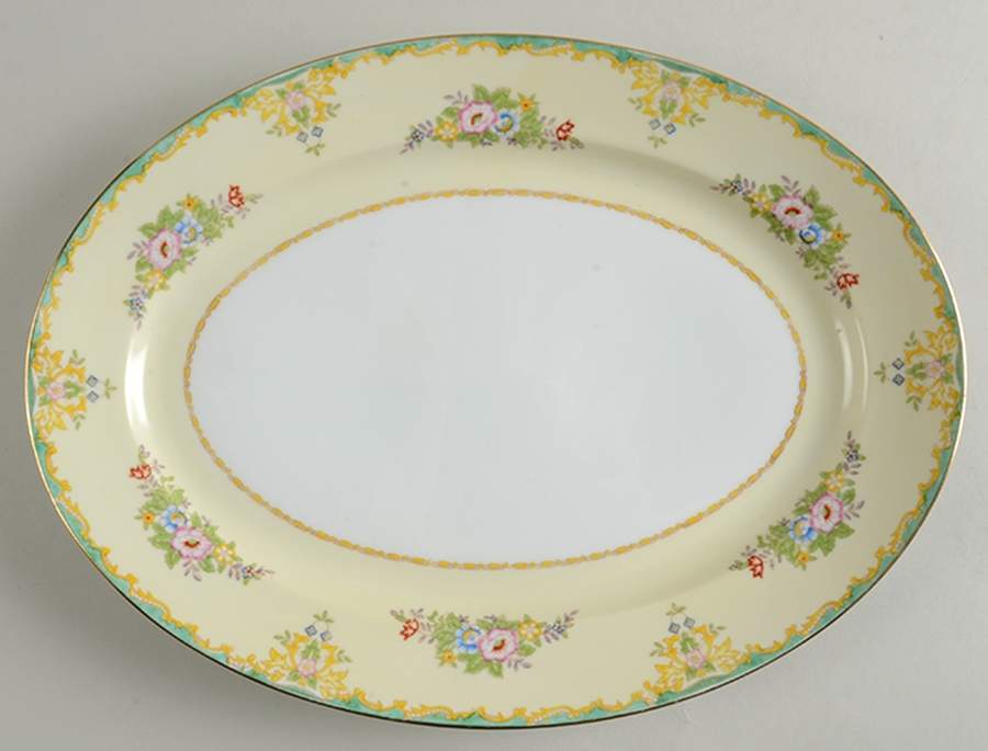 MEI68 14" Oval Serving Platter by Meito-1