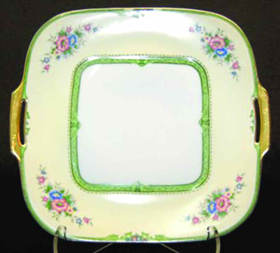MEI71 Square Handled Cake Plate by Meito-1