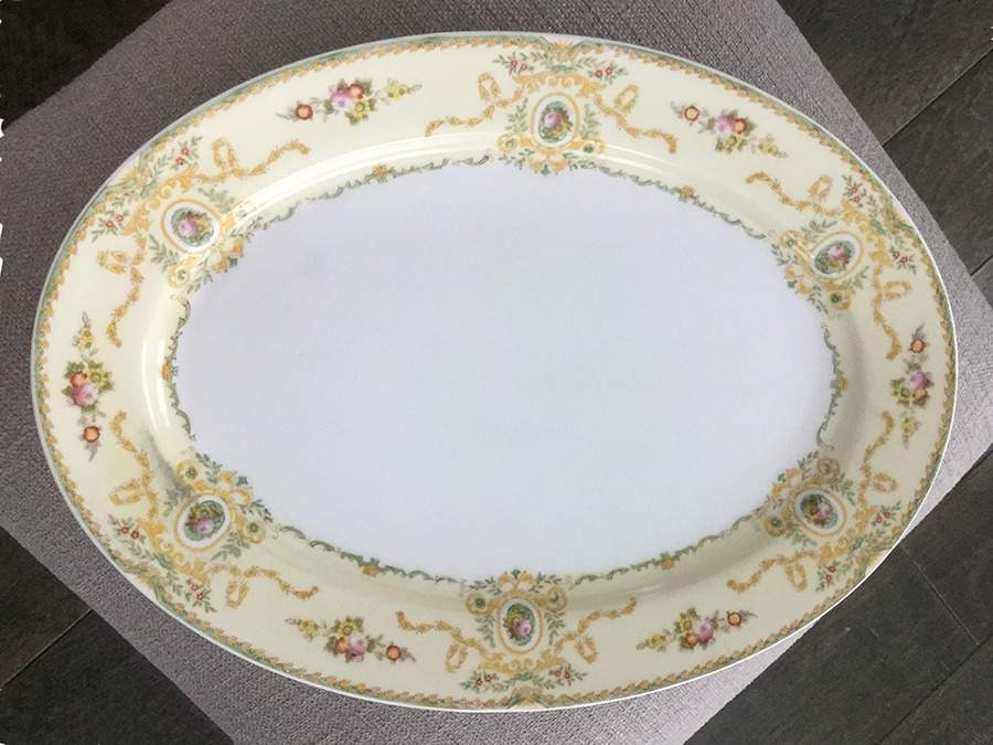 MEI73 14" Oval Serving Platter by Meito-1