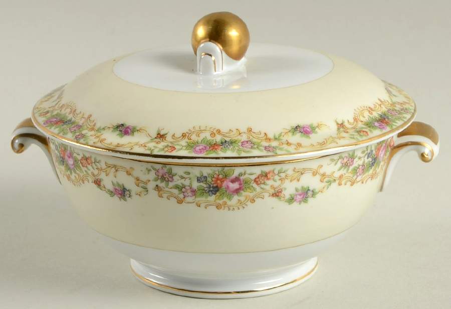 MEI75 Sugar Bowl & Lid by Meito-1