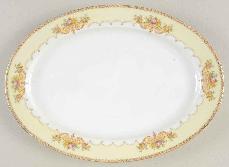 MEI79 12" Oval Serving Platter by Meito-1