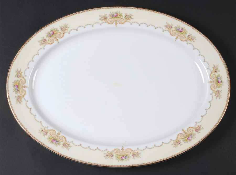 MEI79 14" Oval Serving Platter by Meito-1