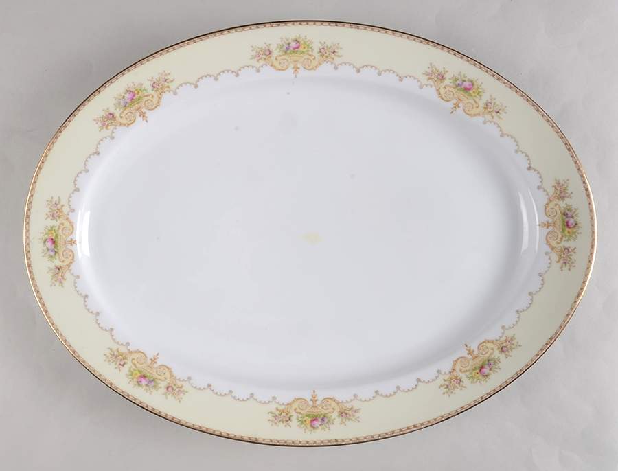 MEI79 16" Oval Serving Platter by Meito-1