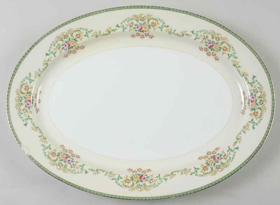 MEI81 16" Oval Serving Platter by Meito-1