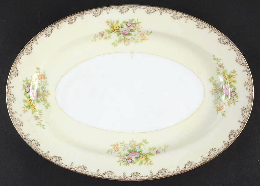 MEI83 12" Oval Serving Platter by Meito-1