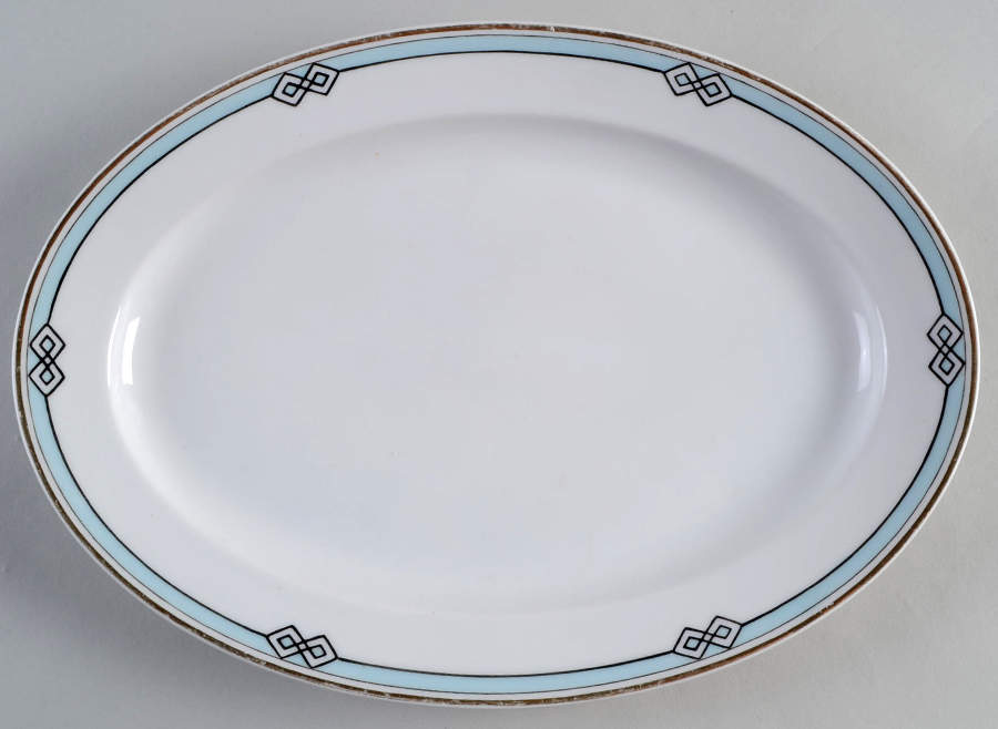 Melbourne 11" Oval Serving Platter by Meito-1