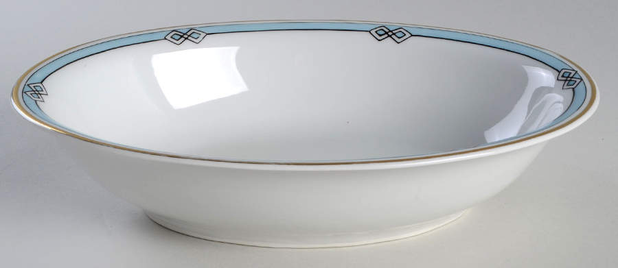 Melbourne 9" Oval Vegetable Bowl by Meito-1