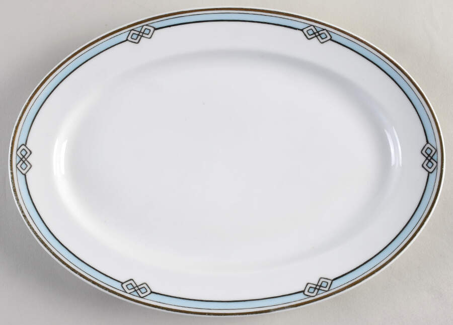 Melbourne 12" Oval Serving Platter by Meito-1