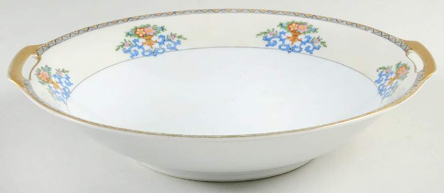 The Modena 10" Round Vegetable Bowl by Meito-1