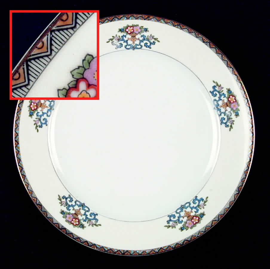 The Modena Dinner Plate by Meito-1