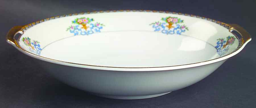 The Modena 9" Round Vegetable Bowl by Meito-1