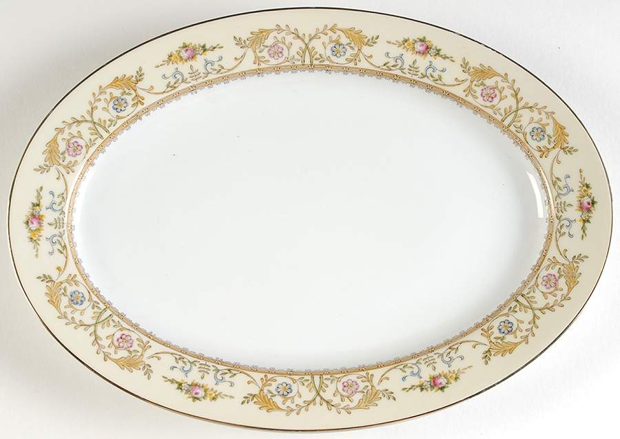 Monterey 12" Oval Serving Platter by Meito-1