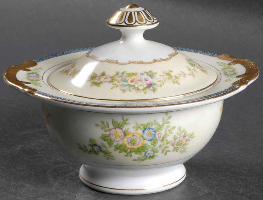 Montrose Sugar Bowl & Lid by Meito-1