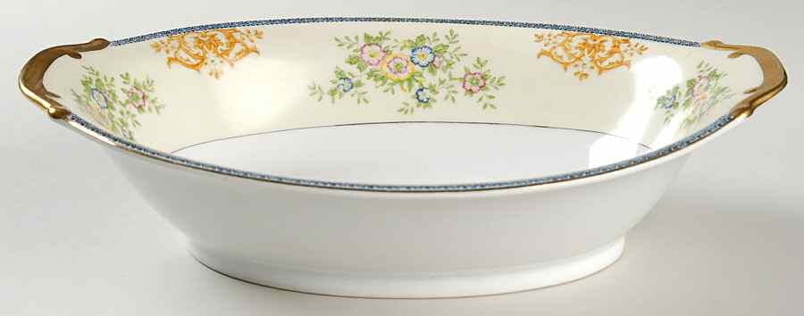 Montrose 11" Oval Vegetable Bowl by Meito-1