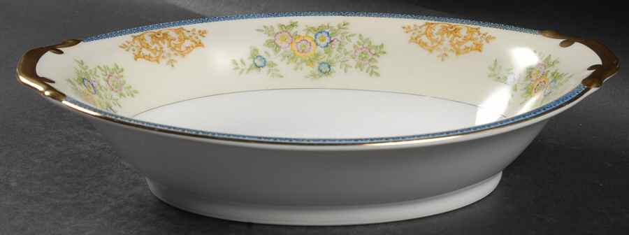Montrose 9" Oval Vegetable Bowl by Meito-1