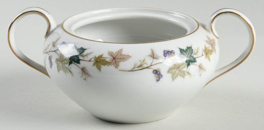 Moselle Sugar Bowl No Lid by Meito-1