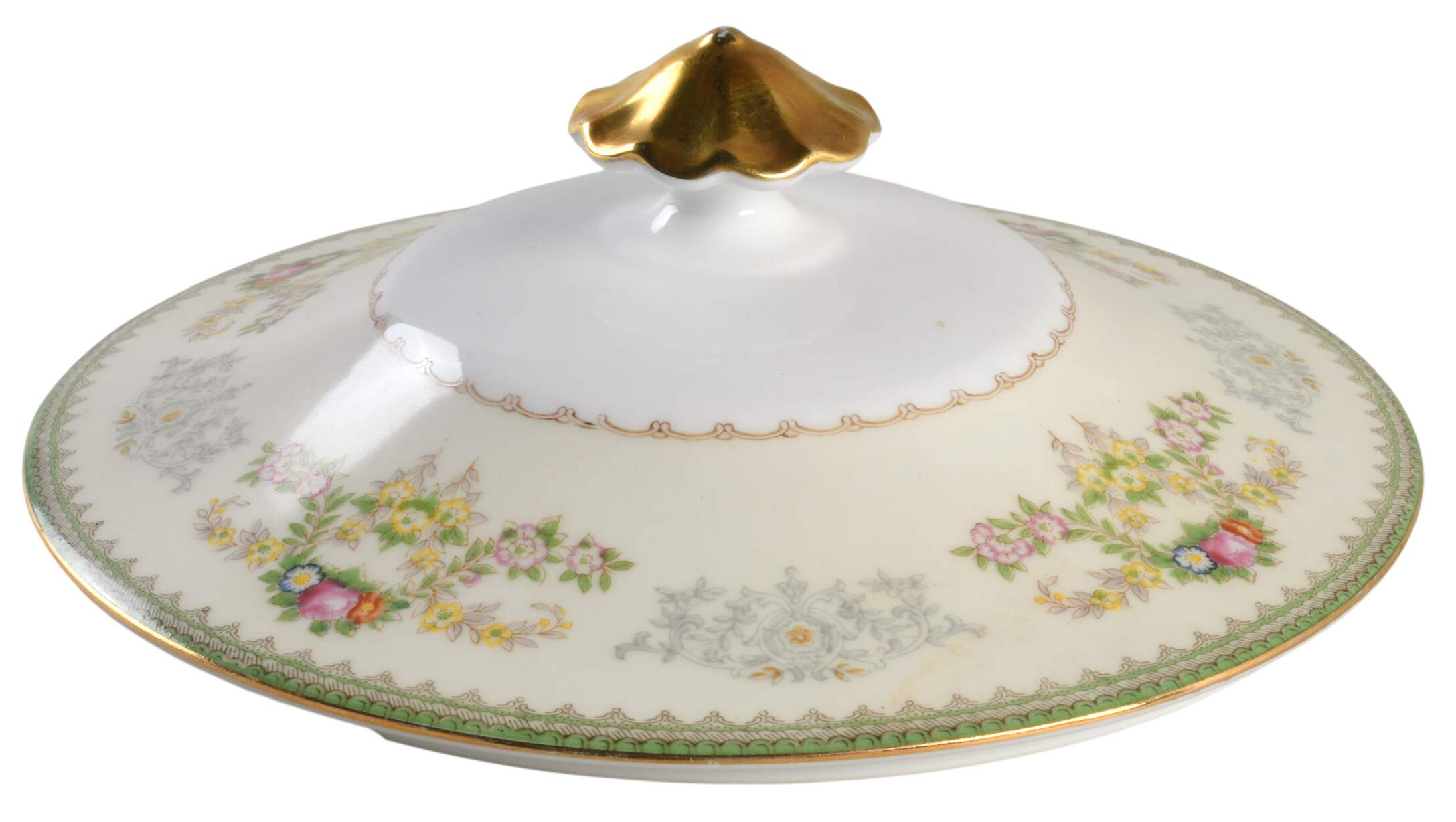 Murel Muriel (Multicolor Floral) Lid for Round Vegetable by Meito-1