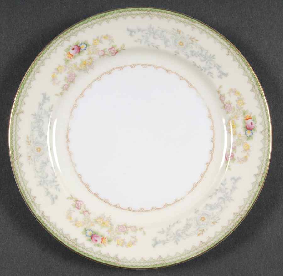 Murel Muriel (Multicolor Floral) Bread & Butter Plate by Meito-1