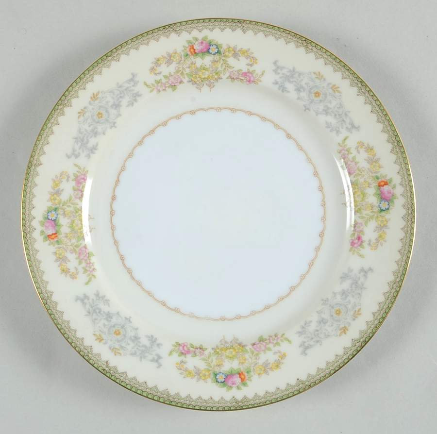 Murel Muriel (Multicolor Floral) Salad Plate by Meito-1