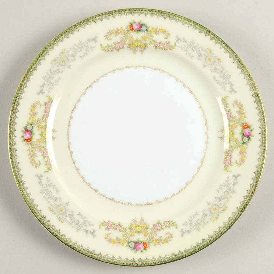Murel Muriel (Multicolor Floral) Luncheon Plate by Meito-1