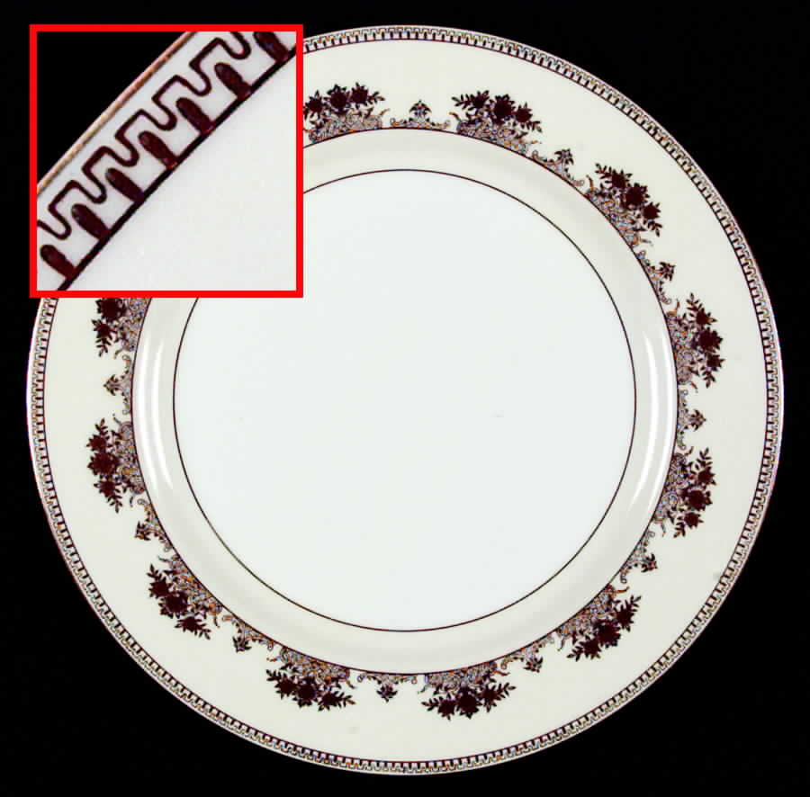 N1369 Dinner Plate by Meito-1