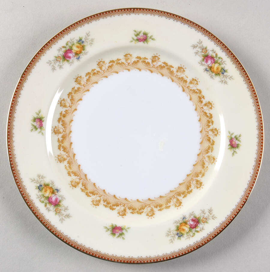 Nassau Salad Plate by Meito-1