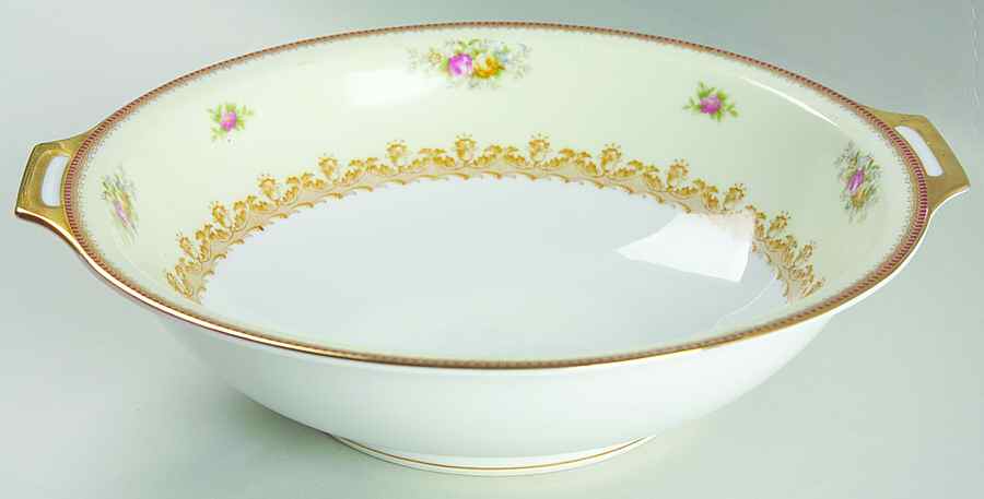 Nassau 10" Round Vegetable Bowl by Meito-1