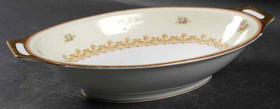 Nassau 11" Oval Vegetable Bowl by Meito-1