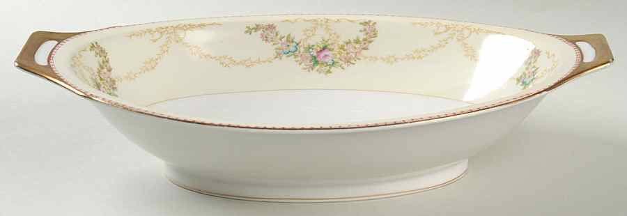 Norman 11" Oval Vegetable Bowl by Meito-1